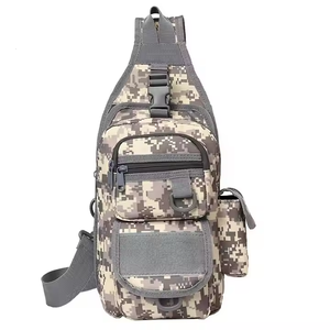 Sac bandoulière tactique pour homme en nylon Oxford personnalisé, étanche, pour sports de plein air, avec système de fixation, vente en gros - Product Image 6