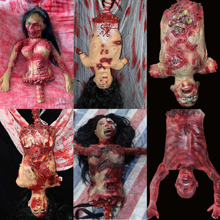 Wholesale Horror Bloody Hanging Monster Corpse Halloween Props