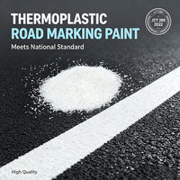 Peinture acrylique à application à froid à séchage rapide pour marquage routier, revêtement thermoplastique pour marquage de chaussées pour projets d'entretien