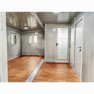 Conteneur d'expédition en acier de 40 pieds <span class=keywords><strong>Maison</strong></span> préfabriquée de 3 chambres de la Chine à la Sierra Leone pour hôtel ou magasin - Product Image 6