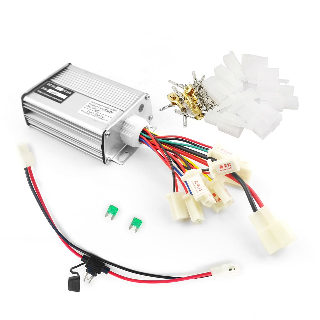 36V 48V 1000W Электрический контроллер электрической щеткой DC мотор электрический скутер контроллер с 30A прокладочный материал с автомат защити цепи