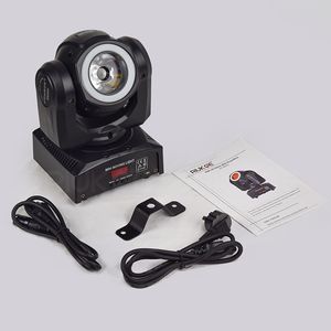 Sự Kiện Sân Khấu Chuyên Nghiệp Vòng Tròn Siêu Hào Quang Disco Dj DMX COB Rgbw Đèn Chùm Led 60W Đầu Chuyển Động Mini - Product Image 5