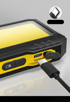 Lampe de travail portable COB étanche 3000LM magnétique rechargeable par USB, personnalisable ODM, pour réparation automobile, inspection et garage