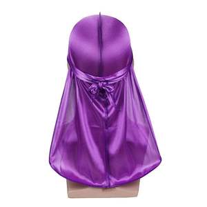 Vente en gros <span class=keywords><strong>Livraison</strong></span> <span class=keywords><strong>rapide</strong></span> Foulard Bonnet Chapeau de pirate Bonnets de chimiothérapie <span class=keywords><strong>Durag</strong></span> Chapeau Turban pour femmes musulmanes <span class=keywords><strong>Durag</strong></span> uni en soie pour hommes - Product Image 4