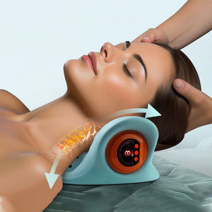 Masajeador de Cuello Recargable para el Hogar, Inalámbrico, 6 Velocidades, Vibración Potente, Compresión Caliente, Almohada de Masaje Espinal - Product Image 6