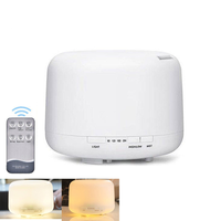 Distributeur de parfum intelligent Humidificateur rechargeable à lumière ambiante avec fonction automatique Machine d'aromathérapie sans eau pour hôtel et bureau à domicile