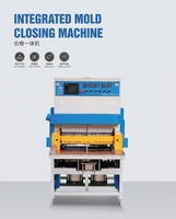 Machine de moulage automatique monobloc pour la fabrication de porte-clés souvenirs en PVC et silicone, thème dessins animés 3D