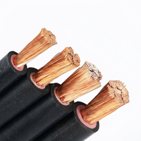 Superflexibles H01N2-D Schweißkabel 16mm 25mm 50mm 70mm Reinkupferleiter Gummiisoliertes Stromkabel für Schweißmaschinen