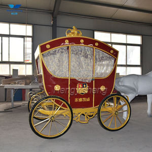 Carruaje de caballos real de alta calidad Transporte eléctrico de turismo especial de 4 ruedas del fabricante - Product Image 6