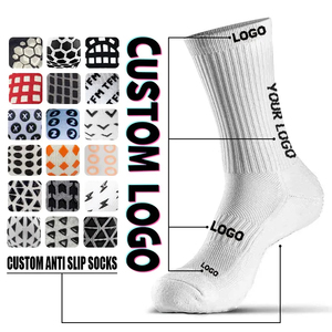 Calzini Sportivi Antiscivolo Personalizzati con Logo per <span class=keywords><strong>Calcio</strong></span> Calzini con Fondo in Spugna per Presa Migliorata - Product Image 3