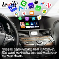 صندوق واجهة كاربلاي وأندرويد أوتو لاسلكي من Lsailt لسيارات إنفينيتي M35 وM37 وQ70 وفوجا IT08 08IT يدعم ميرور لينك ونيسان فوجا