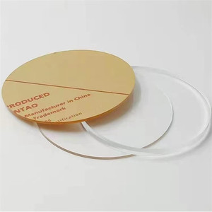 Tùy Chỉnh Rõ Ràng Màu 2Mm 3Mm Acrylic Vòng Tròn Rắn Thông Tư Khối Nhựa Khối UV Perspex Đĩa Đĩa Đúc Cắt - Product Image 3