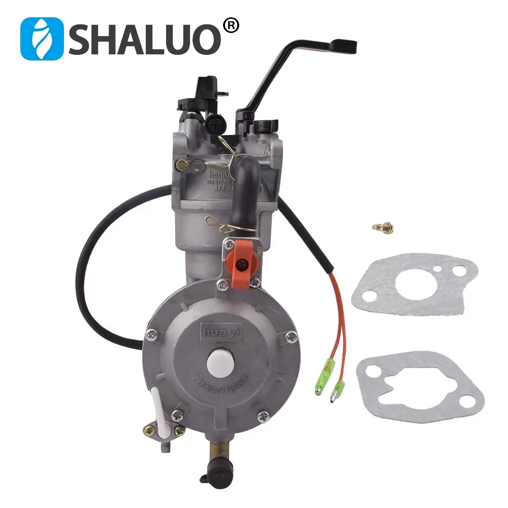 Classic CHINA LPG 188 NG Carburetor engine dual fuel LPG gas conversion kit for 5KW 6.5KW 188F 190F 13HP for Gasoline Generator