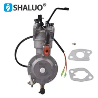 Kit de conversion de carburateur à double alimentation GPL pour générateur à essence 5KW 6.5KW 188F 190F 13HP