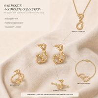 Pendientes de Flores de Acero Inoxidable Chapados en Oro de 18K, Joyería Moderna para Mujer, Accesorios de Moda
