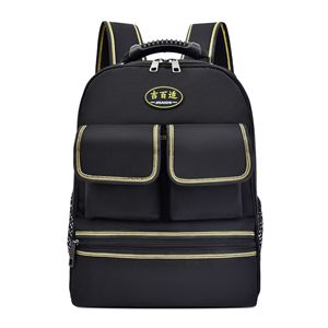 Multifunctional Oxford Cloth Shoulder <b>Tool</b> <b>Bag</b> for <b>Electricians</b> Zipper Closure Hardware Repair <b>Tool</b> <b>Bag</b> - Product Image 2