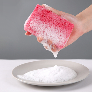 Éponges de nettoyage compressées, lingettes pour laver la vaisselle, tampons à récurer, outil de détartrage pour plaques de cuisson, accessoires de cuisine - Product Image 4