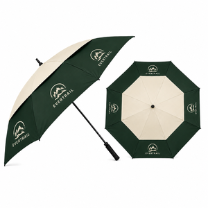 Custom Promotional Straight Semi Automatic Polyester <b>Windproof</b> Corporate Event Giveaway Branding Merchandise golf <b>umbrella</b> - Product Image 6