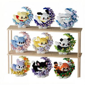 Sac d'assemblage de personnages de contes de fées - Ensemble de blocs de construction pour le jeu d'histoires avec chiffres et alphabet - Coffret surprise éducatif - Product Image 4