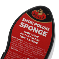 Cire à chaussures double face incolore en gros pour décontamination et polissage des chaussures, grand format