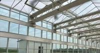Hoge kwaliteit kasautomatisering, landbouwkas, hydrocultuurkas, klimaatregeling, kas met dik glas