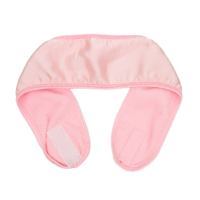 Bandeau de spa personnalisé pour femmes avec logo, taille personnalisée, en polyester, en polaire, en satin, réglable pour le lavage du visage et les soins de la peau