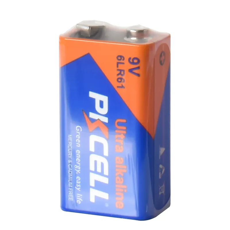 Alkaline high power non-rechargeable 6lr61 9v battery 1S