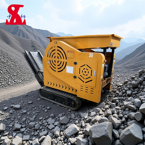 Máy nghiền hàm di động nhỏ, máy nghiền hàm di động trên xích, máy nghiền hàm di động trên xích - Product Image 6