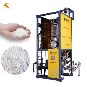 Factory sale low price continuous batch expanded polystyrene loose fill EPS beads pre expander foaming machine