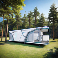 Yinneng Y7 – Maisons conteneurs mobiles préfabriquées en acier, étanches, alimentées à l'énergie solaire, écologiques, pour bureaux extérieurs