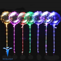 Film transparent brillant à motifs d'animaux de dessin animé 3D pour ballon LED Bobo Ball
