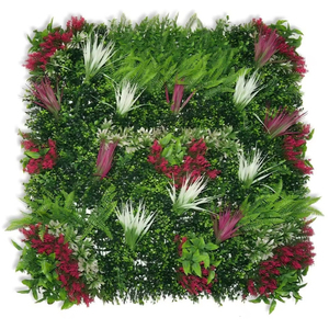 Pared de hierba verde sintética realista duradera para decoración de pared exterior de techo de jardín hierba <span class=keywords><strong>artificial</strong></span> para ocasiones de cumpleaños - Product Image 1
