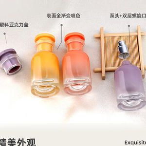 Botella de Perfume de Vidrio Colorida de 30 ml, Botella de Spray de Alta Calidad, Envase de Embalaje Cosmético - Product Image 4