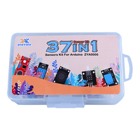 Tscinbuny Kit de modules électroniques DIY Sensor Learning Set 37 en 1 Capteurs Modules Kit pour Arduino