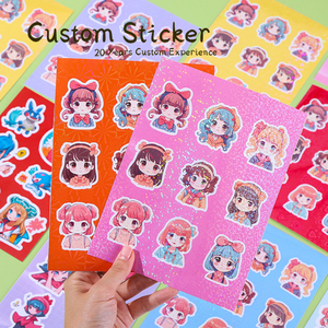 Pegatinas Decorativas <span class=keywords><strong>de</strong></span> PVC con Diseño <span class=keywords><strong>de</strong></span> Dibujos Animados Personalizados, Ecológicas, Autoadhesivas, Impermeables, Impresas en Huecograbado, Troqueladas, Impresas en Serigrafía <span class=keywords><strong>para</strong></span> el Hogar - Product Image 1