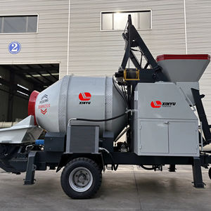 Bomba mezcladora de hormigón con motor diésel JBS40 bomba de hormigón móvil CON MEZCLADOR a la venta - Product Image 1