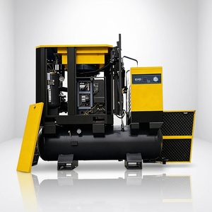 Compresseur d'<span class=keywords><strong>air</strong></span> à vis rotatif à connexion directe, alimentation CA, 22 kW, 37 kW, 7,5 kW, 55 kW, ensembles complets avec réservoir et sécheur d'<span class=keywords><strong>air</strong></span>, vente chaude en usine - Product Image 2
