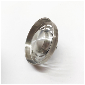 Bouchon de vidange universel en acier inoxydable de <span class=keywords><strong>80</strong></span> <span class=keywords><strong>mm</strong></span> pour <span class=keywords><strong>évier</strong></span> de cuisine avec bouchon en caoutchouc, facile à nettoyer, surface polie, marque Lanbo - Product Image 3