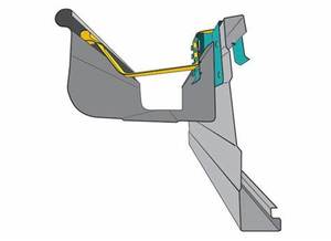 Matériaux de construction métalliques, pièces de construction, supports internes pour gouttières quad - Product Image 5