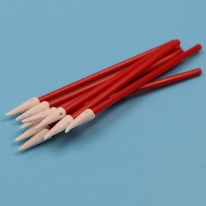 750 Lint miễn phí nhỏ nhọn phòng sạch tăm bông màu đỏ xử lý chi tiết bọt tăm bông cho xe làm sạch - Product Image 6