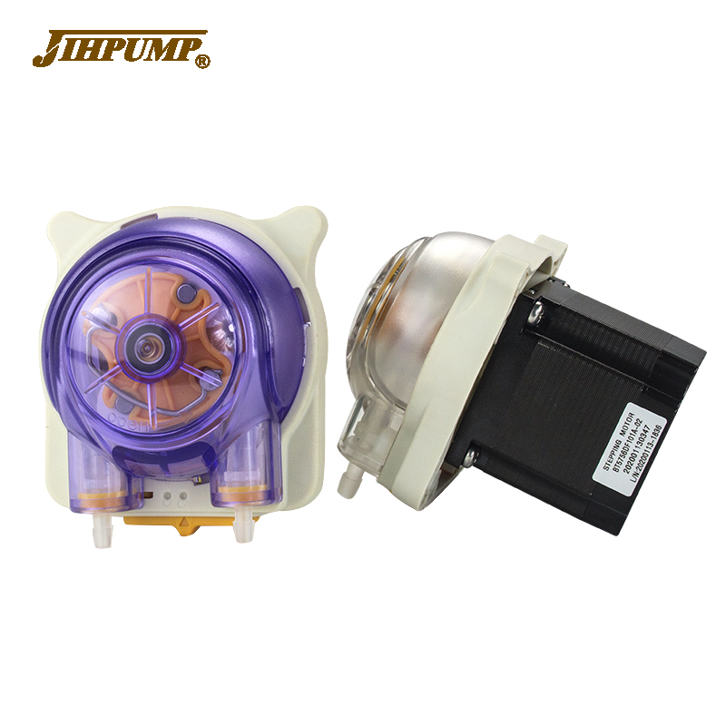 Jihpump стиральный порошок распределяя химическая перистальтический насос 24V газ дымовой водяного охлаждения жидкостной отработанной воды (дозирующий насос)