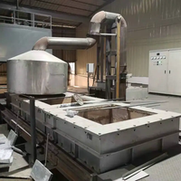 Usine personnalisée faible puissance 500KG 700KG 800KG 1T four de fusion de zinc four de fusion de gaz de ferraille de zinc d'Inde