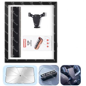 Wholesale Car Sunshade Umbrella + Usb Cable+car Charger Gift for Corporate Promotional Giveaway/ - Product Image 6