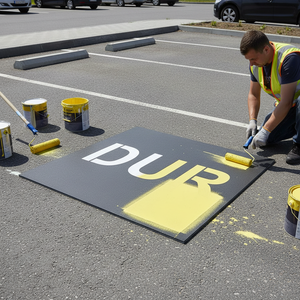 Gabarit de peinture composite 100x100cm pour équipement de stationnement - Product Image 2
