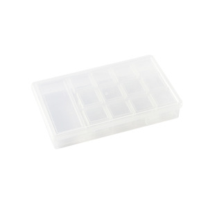 Transparent Storage Box 13-Compartment With Lids For Beads Diamond Painting Nail Art Parts Jewelry Organization Rectangular - Product Image 4