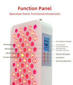 Аппарат для светотерапии ANDY 660нм 850нм: инфракрасный LED-светотерапевтический прибор, панель для светотерапии красным светом для всего тела - Product Image 3