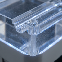Pièces usinées en polycarbonate de précision, résistantes aux hautes températures et ignifuges, composants d'isolation transparents Hengfeng
