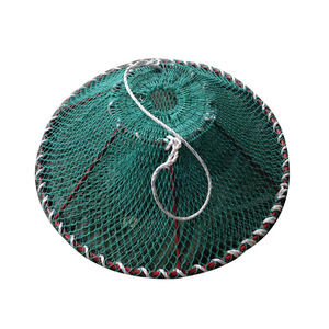 HDPE Mesh Floating <strong>Commercial</strong> <strong>Lobster</strong> Creel <strong>Trap</strong> with Steel Wire Circle Shape for Aquaculture Fishing Vessel - Product Image 6