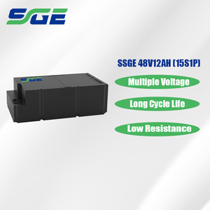 En stock, batterie Lifepo4 48V12AH LiFePO4 avec BMS intégré pour véhicules à 2 et 3 roues - Product Image 2