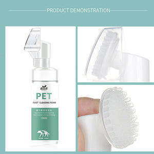 कुत्तों और बिल्लियों के लिए पालतू पाव सफाई फोम का कोई भी मंत्र गंदगी और गंध को दूर करता है - Product Image 3